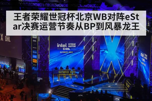 王者荣耀世冠杯北京WB对阵eStar决赛运营节奏从BP到风暴龙王